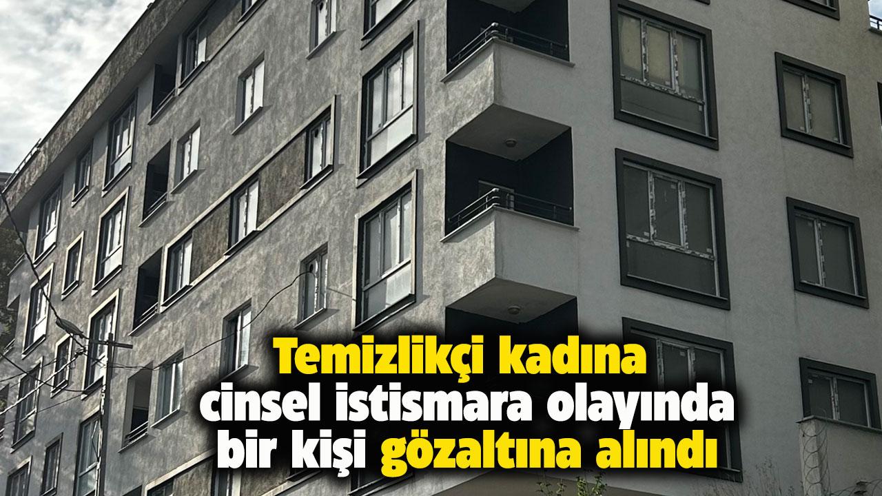 İstanbul'da temizlikçi kadına cinsel istismar iddiasına bir gözaltı