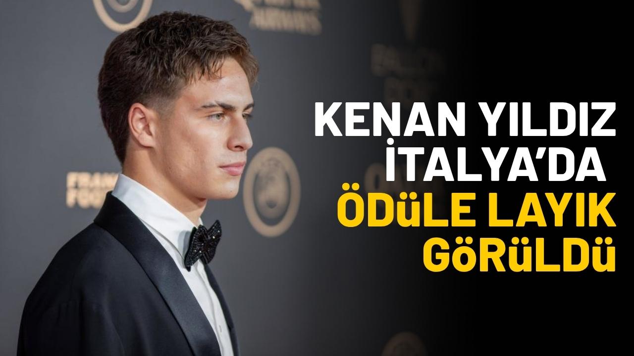 İtalya'da Kenan Yıldız ödüle layık görüldü