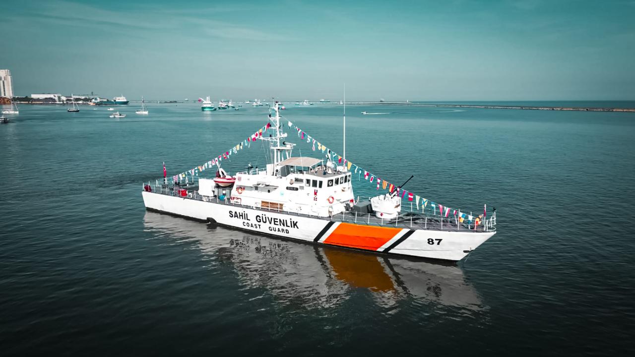 Karakol Gemisi 29 Ekim’de Samsun’da ziyarete açılacak