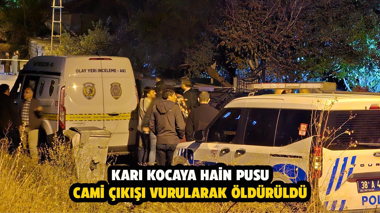 Karı koca cami çıkışı öldürüldü