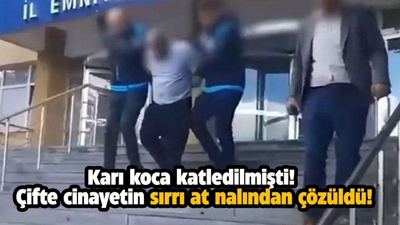 Karı koca katledilmişti! Çifte cinayetin sırrı at nalından çözüldü!