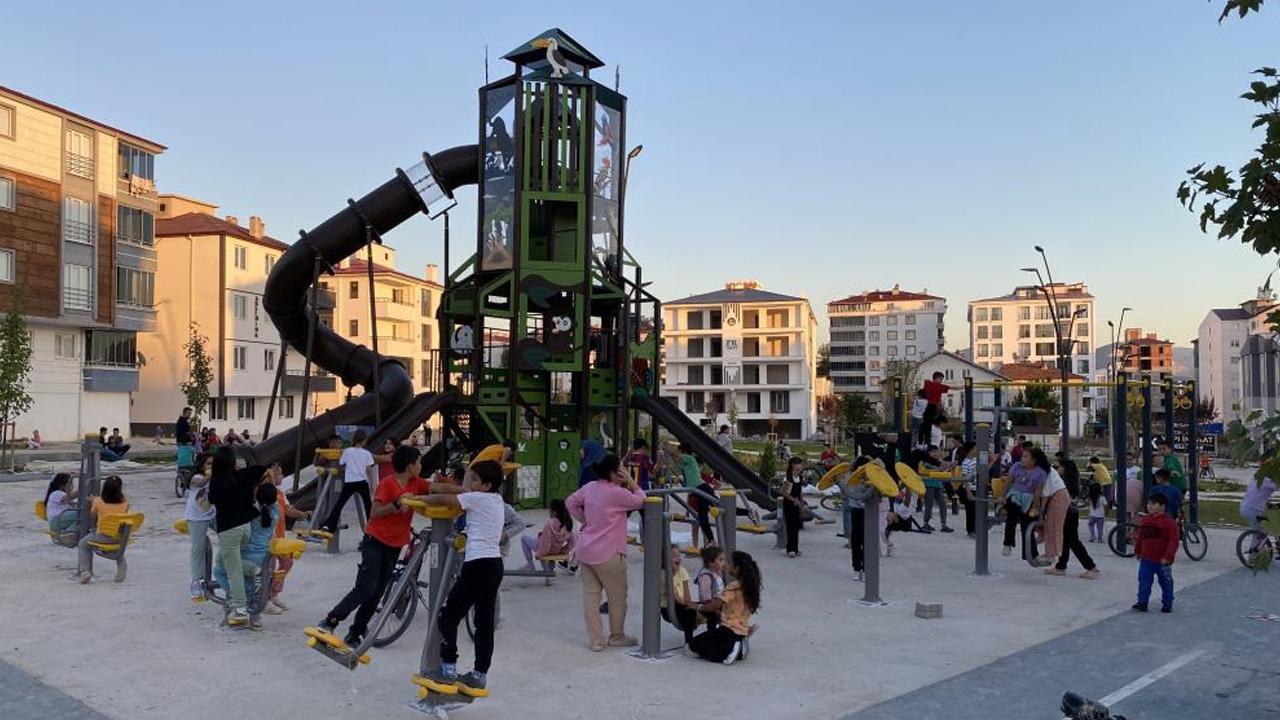 Kavak'ta yeni çocuk parkı