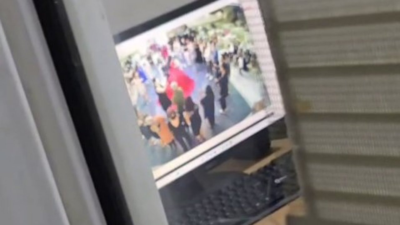 Kına eğlencesinde gelinin üzerine avize düştü