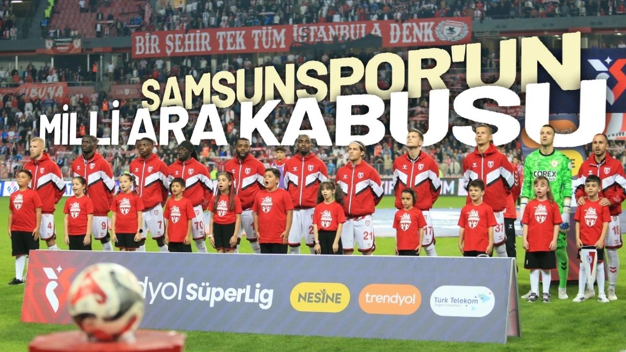 Milli ara dönüşü Samsunspor kazanamıyor