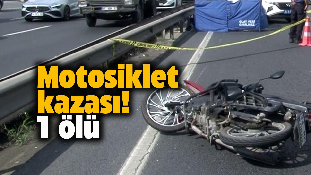 Motosiklet park halindeki kamyona çarptı! 1 ölü, 1 yaralı
