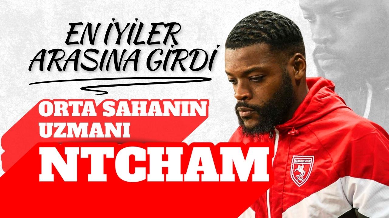 Ntcham top kapma ve pas arası istatistiklerinde zirvede