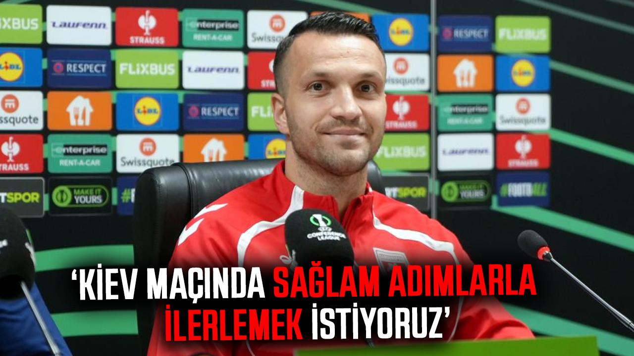 Okan Kocuk: Kiev maçında sağlam adımlarla ilerlemek istiyoruz