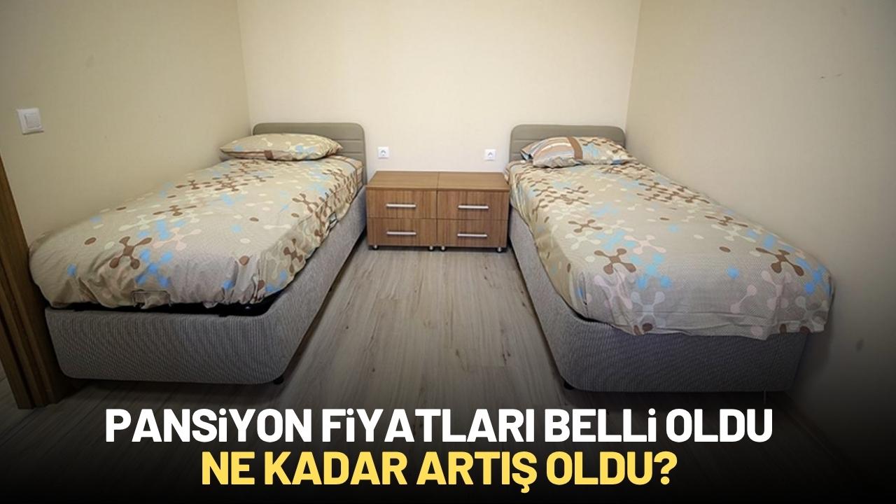 Okulların 2026 yılı pansiyon ücretleri belirlendi!