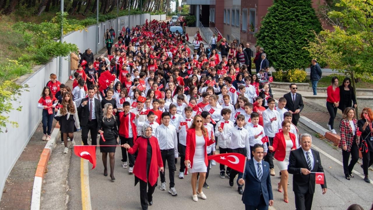 OMÜ'de 29 Ekim Cumhuriyet Bayramı coşkusu