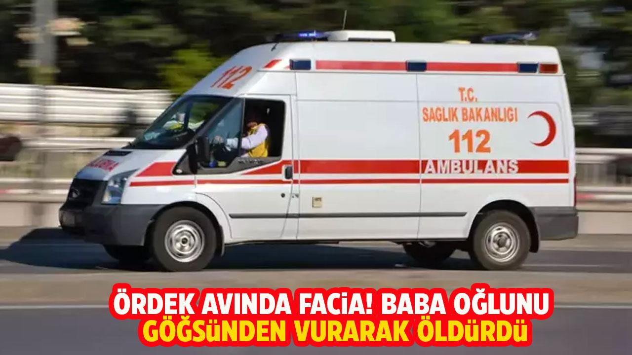 Ördek avlayan baba kazaen vurduğu oğlunu öldürdü