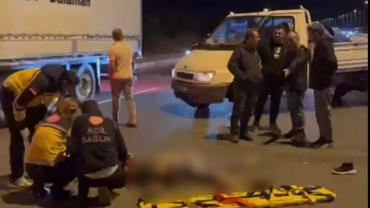 Otomobilin çarptığı genç sağlık teknisyeni hayatını kaybetti