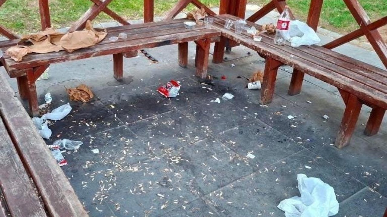 Sahil keyfi çöplüğe döndü: Vatandaş cezai işlem istiyor