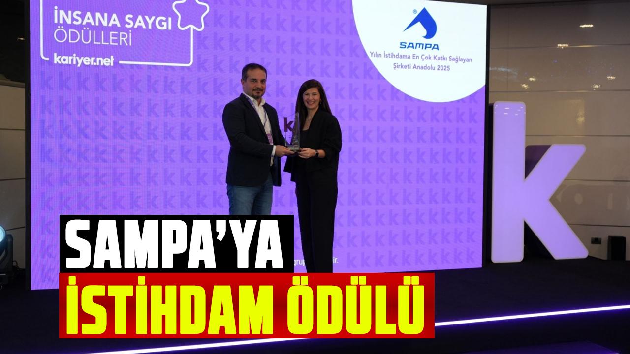 SAMPA’ya istihdam ödülü