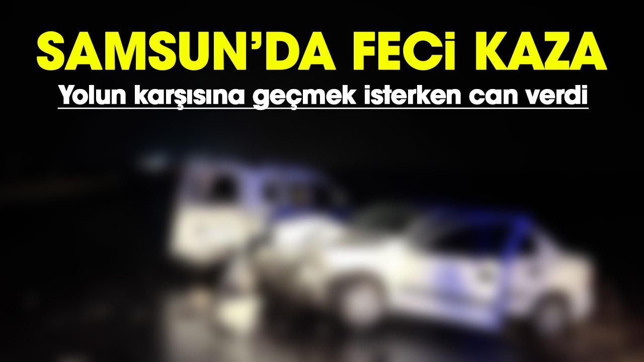Samsun Alaçam'da Nejdet Tunç kazada hayatını kaybetti