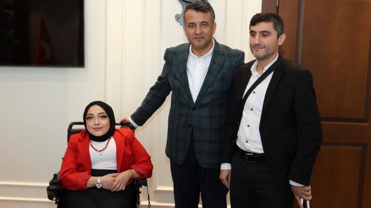 Samsun Büyükşehir Belediye Başkanı Doğan'dan engelli sporculara destek