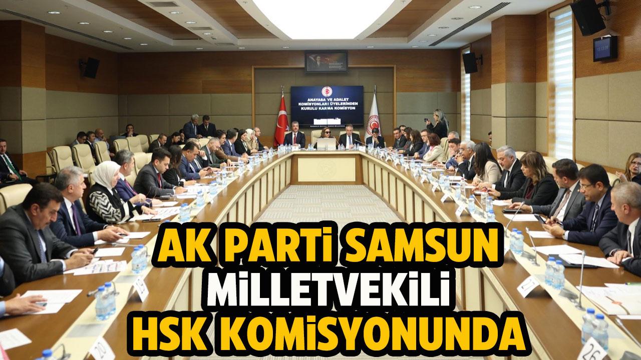 Samsun Milletvekili Kırcalı, HSK’ya üye seçimi için alt komisyonda