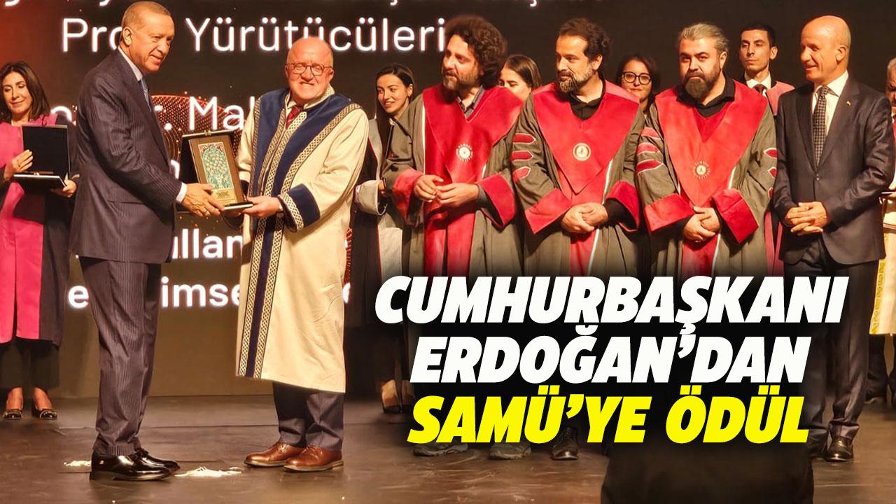 Samsun Üniversitesi'ne Üstün Başarı Ödülü!