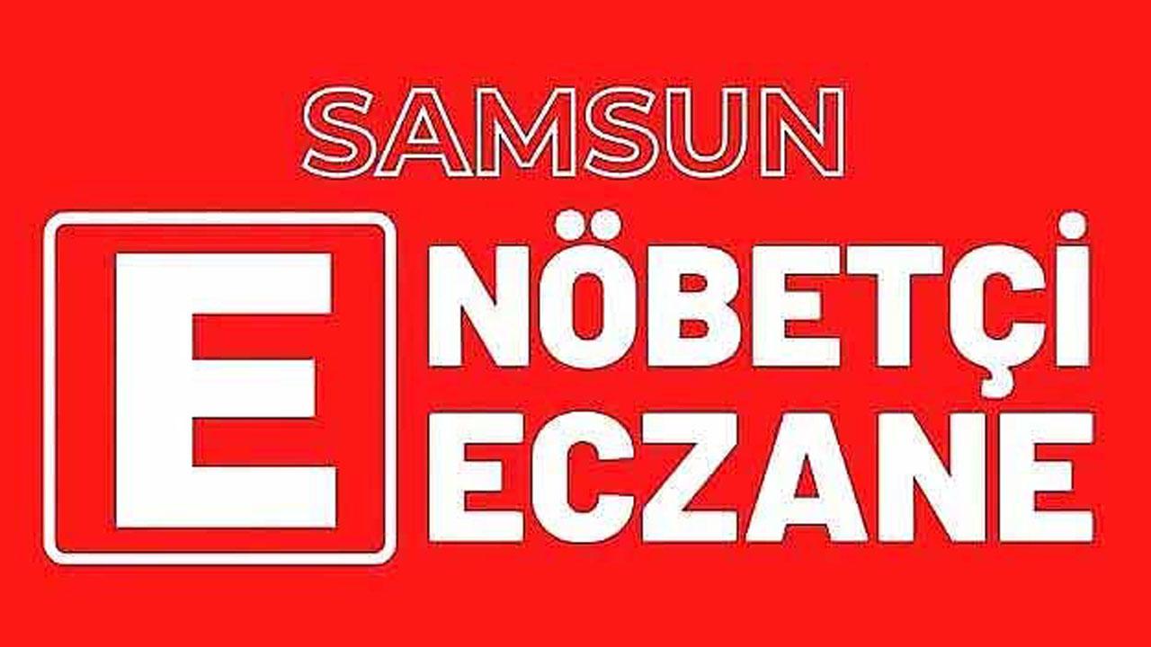 Samsun'da 2 Ekim Perşembe nöbetçi eczaneler