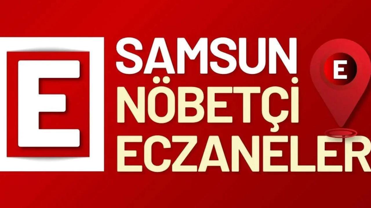 Samsun'da 7 Ekim Salı nöbetçi eczaneler