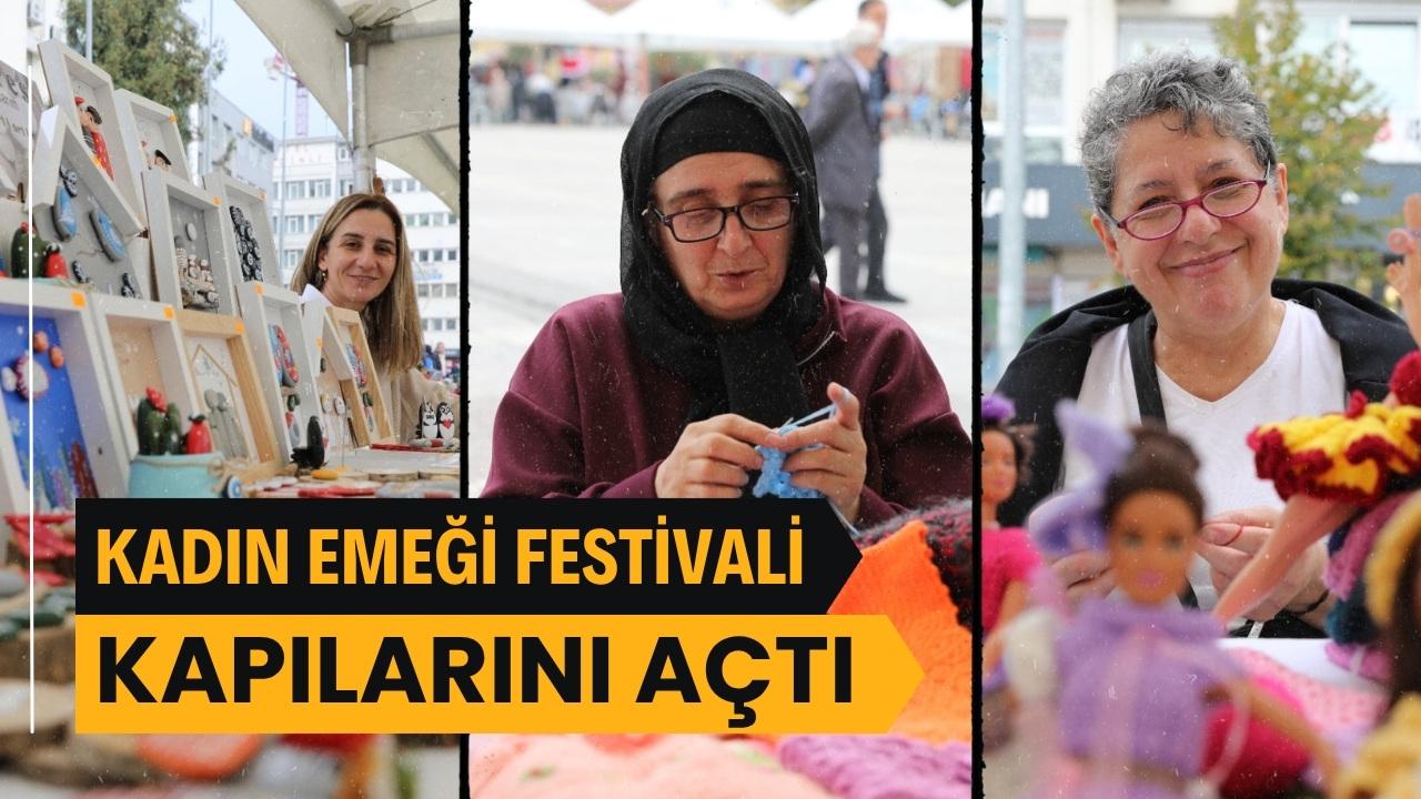Samsun'da Kadın Emeği Festivali kapılarını açtı