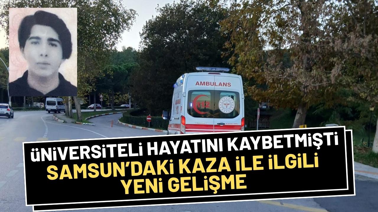 Samsun'da motosiklet sürücüsünün öldüğü kazada ambulansın şoförü tutuklandı