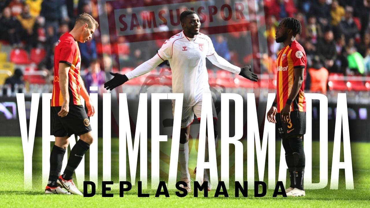 Samsunspor deplasmanda kaybetmeme rekorunu tekrarlamak istiyor