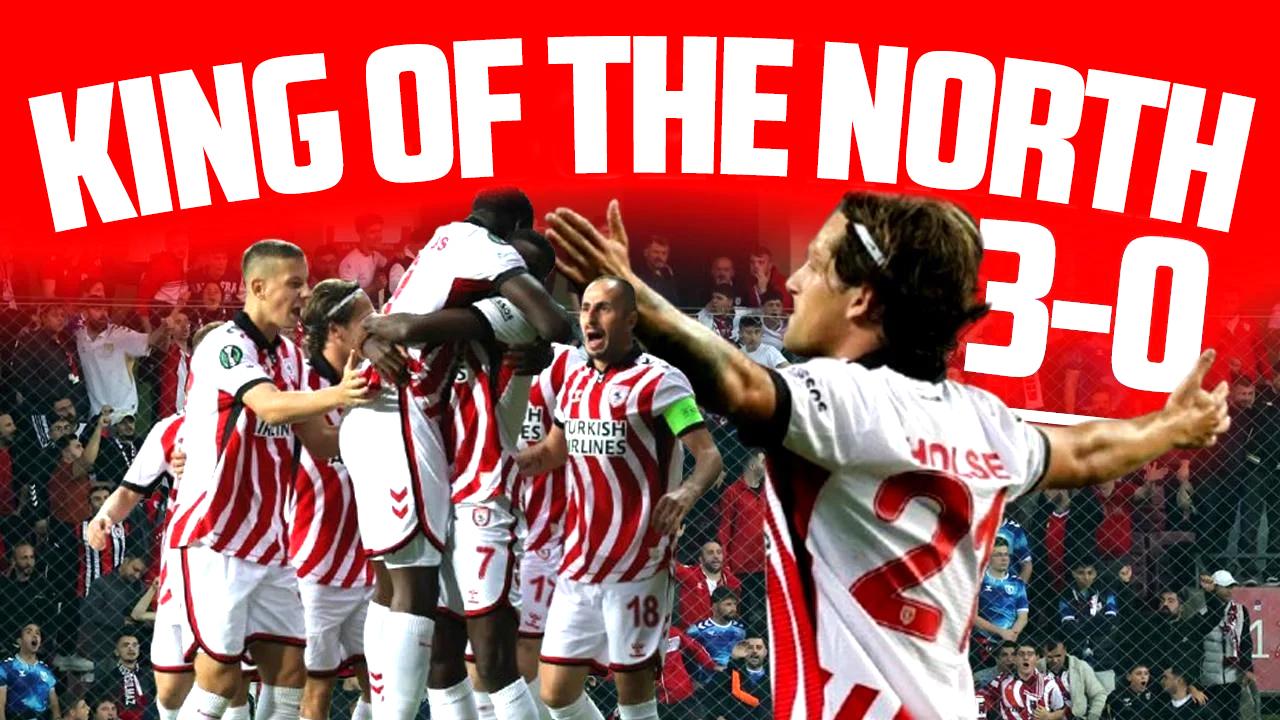 Samsunspor, Dinamo Kiev'i farklı mağlup etti