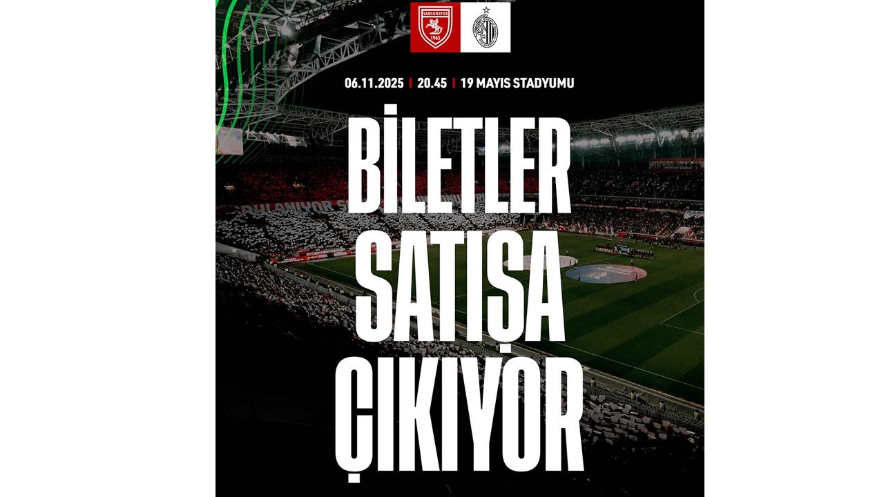 Samsunspor, Hamrun maçının biletleri satışa çıkıyor! Tarih verildi