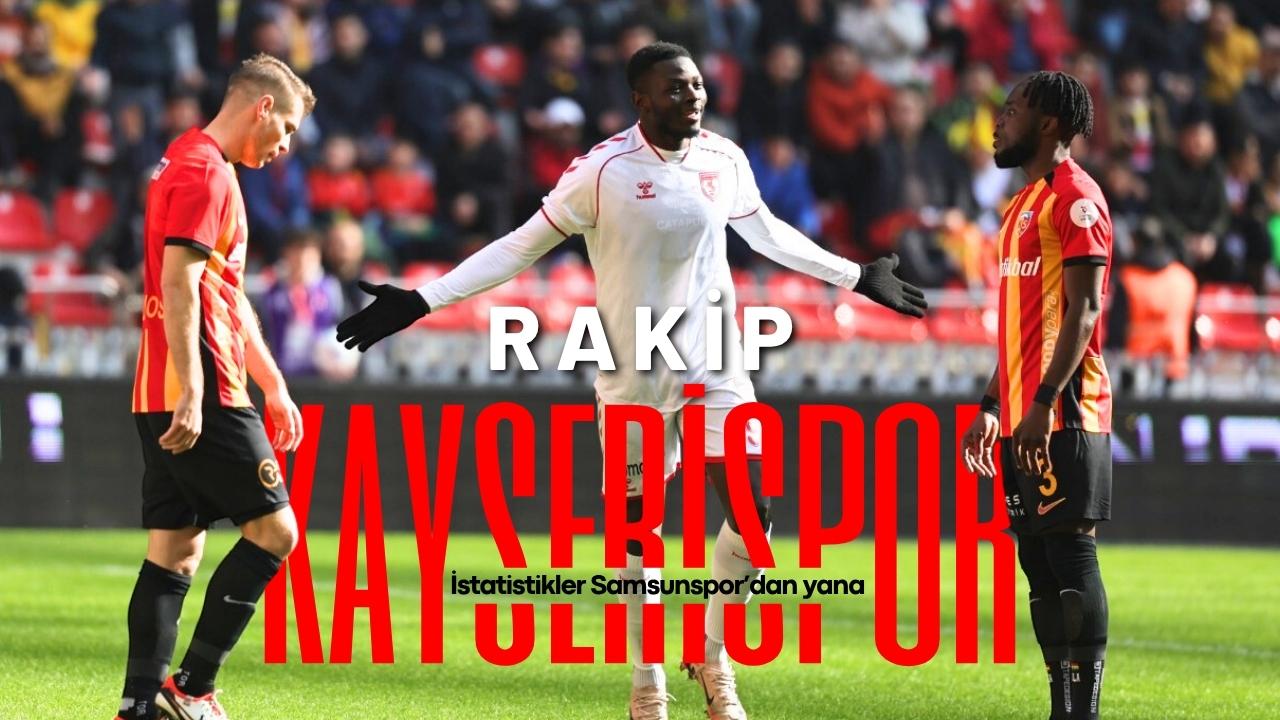 Samsunspor, Kayserispor ile oynadığı maçlarda rakibine üstünlük kurdu