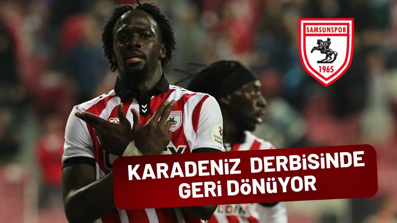 Samsunspor Teknik Direktörü Reis'ten santrafor rotasyonu