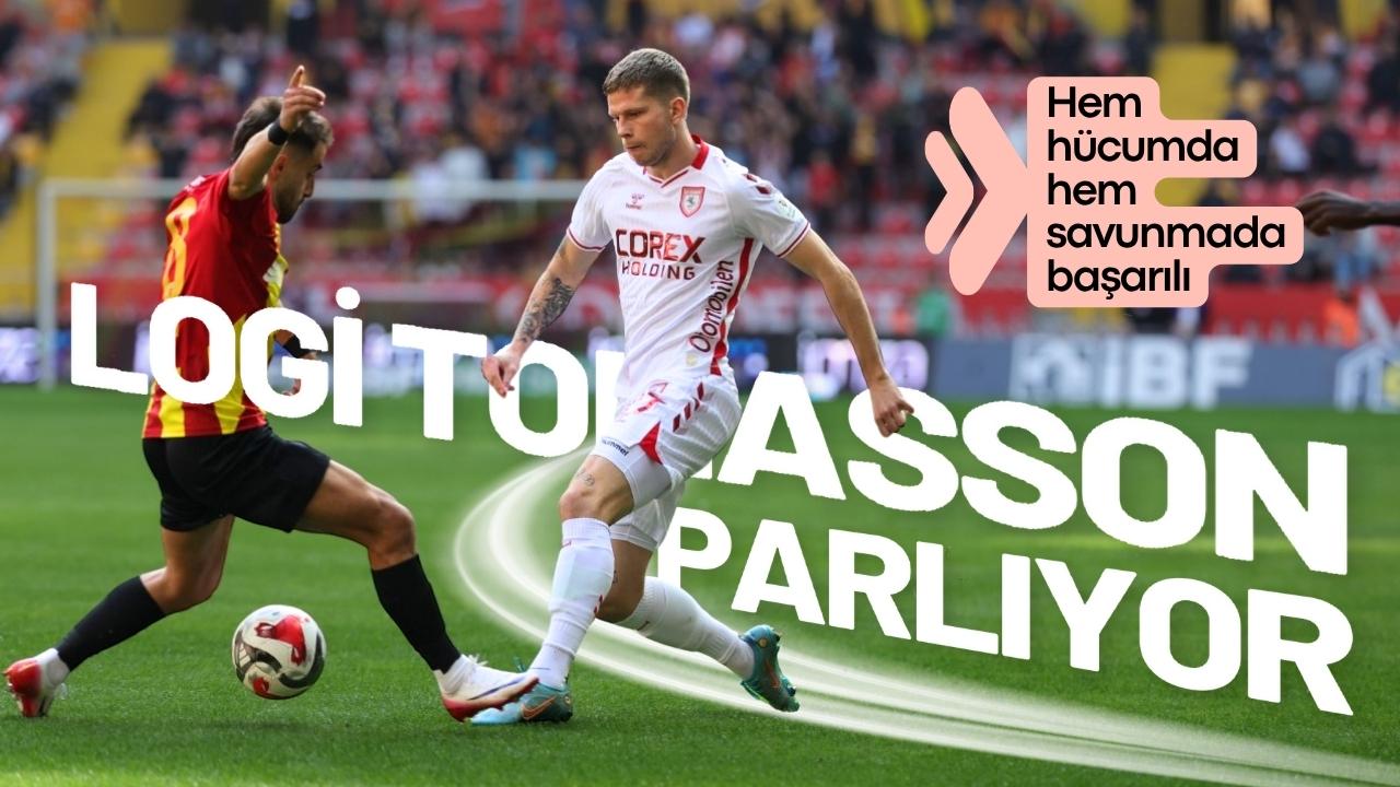 Samsunspor'da Logi Tomasson parlıyor