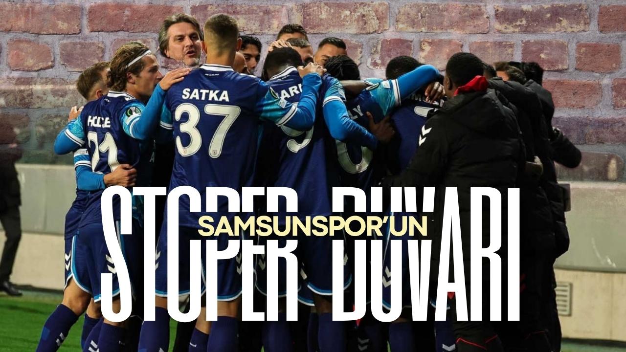 Samsunspor'da Satka ve van Drongelen geçit vermedi