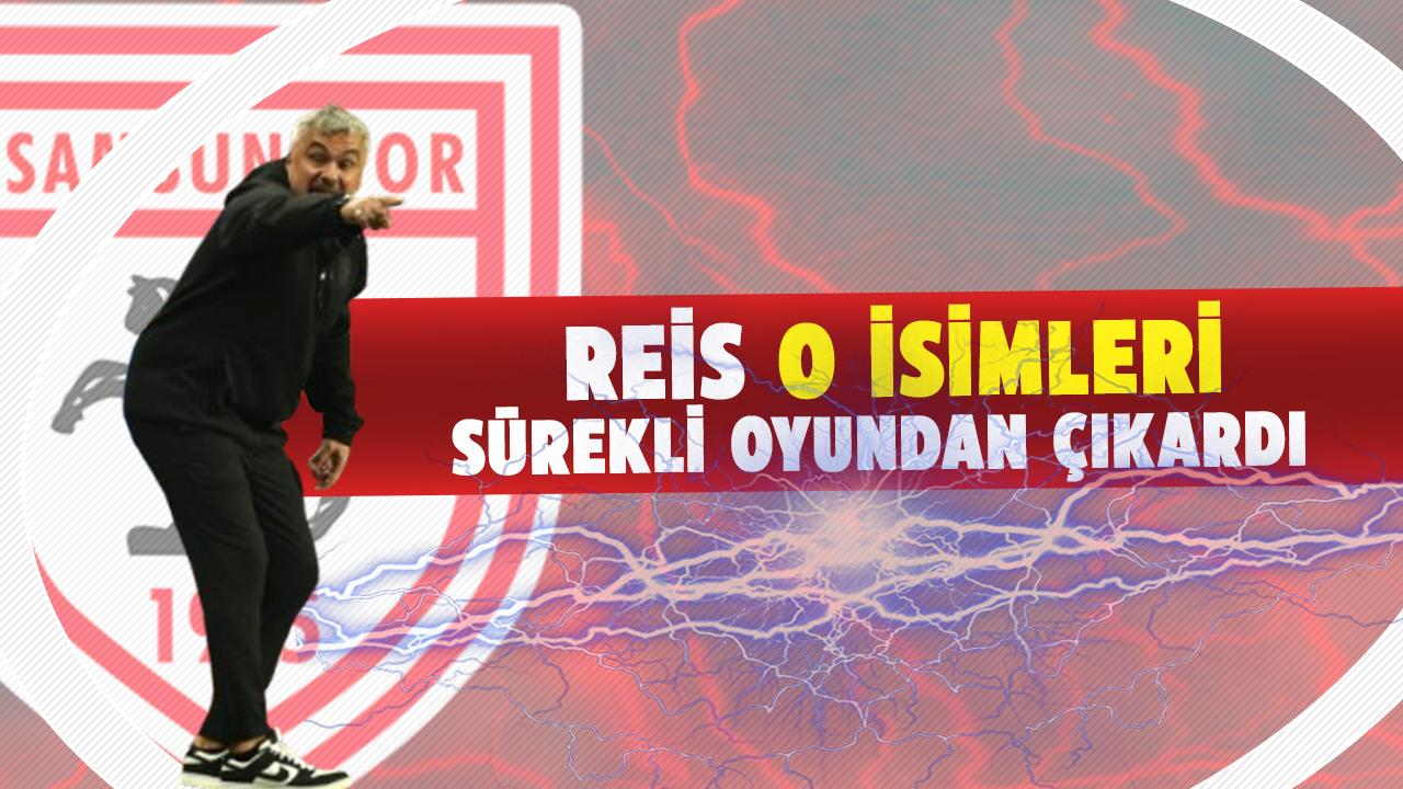 Samsunspor’da Thomas Reis en çok hangi futbolcuları değiştirdi? Reis o isimleri sürekli oyundan çıkardı