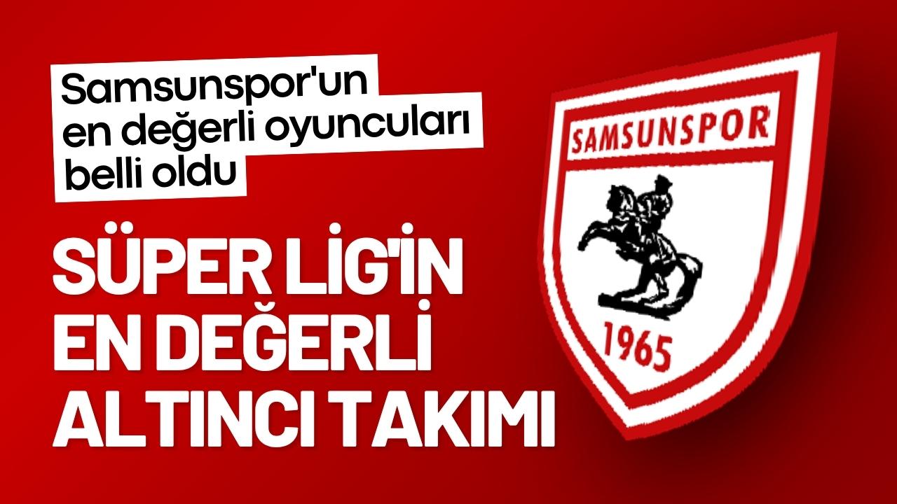 Samsunspor’un kadro değeri kaç milyon Euro?