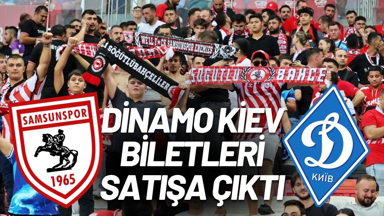 Samsunspor’un Konferans Ligi'ndeki Dinamo Kiev maçı biletleri satışta çıktı