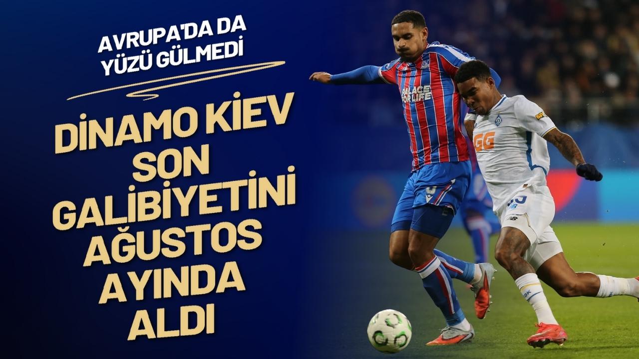 Samsunspor'un Konferans Ligi'ndeki rakibi Dinamo Kiev galibiyeti unuttu