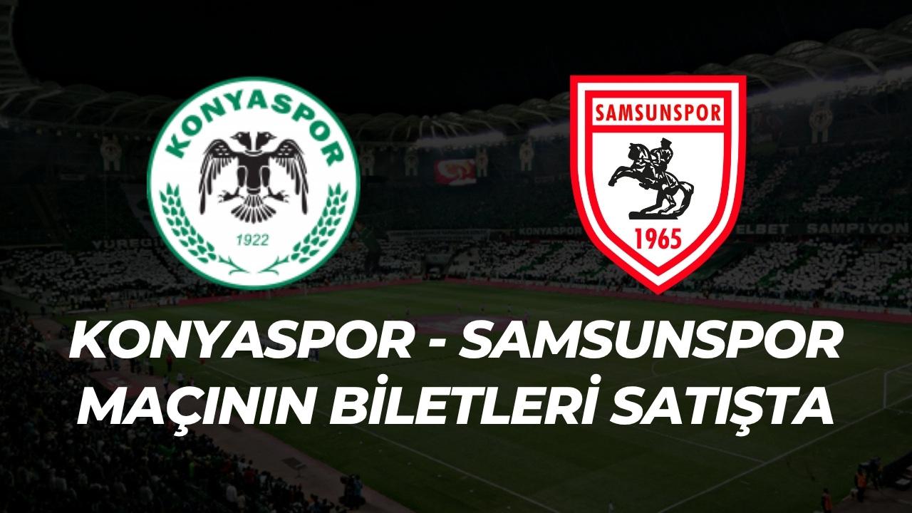 Samsunspor'un Konyaspor deplasmanındaki maçının biletleri satışa çıktı