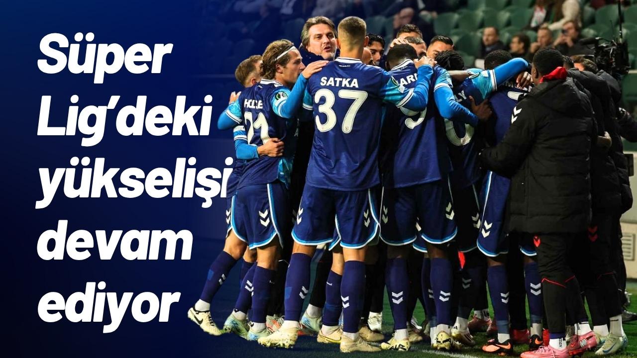 Samsunspor’un Süper Lig’deki yükselişi devam ediyor