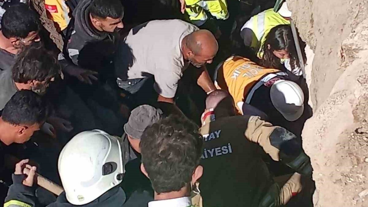 Şantiye alanında yaşanan göçükte can pazarı