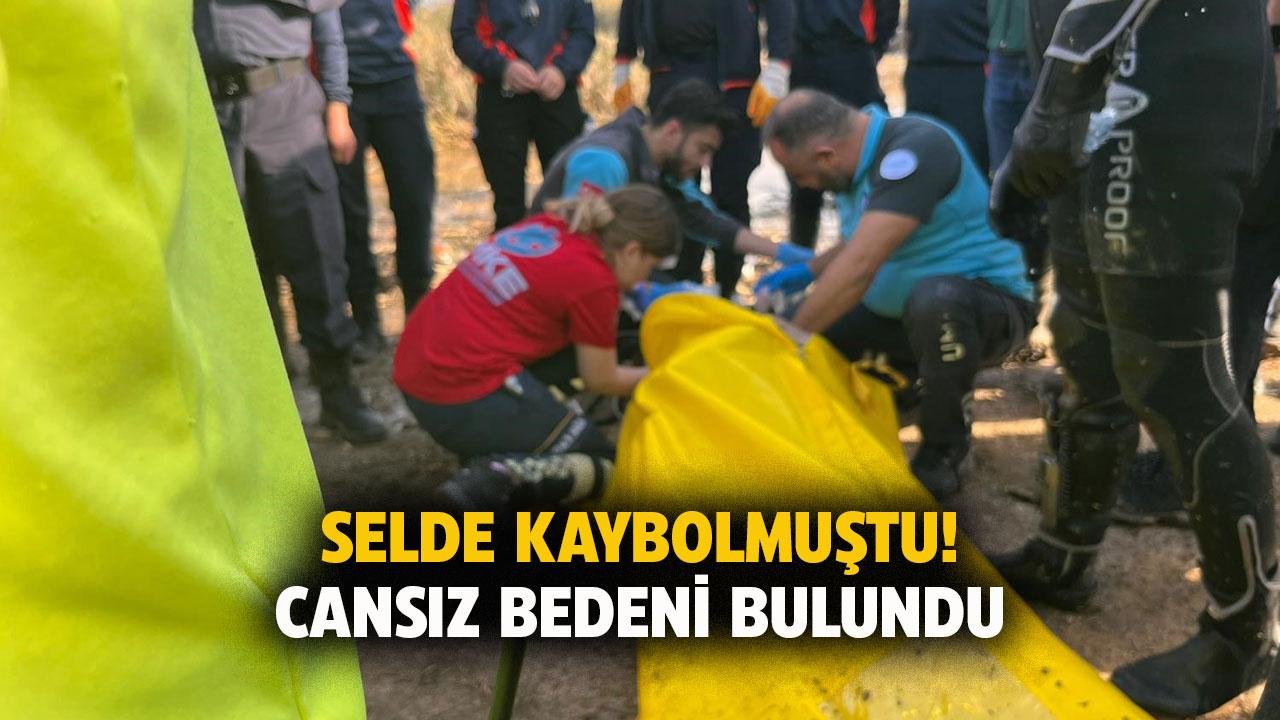 Selde kaybolan Bülent Kaptanoğlu'nun cansız bedeni bulundu