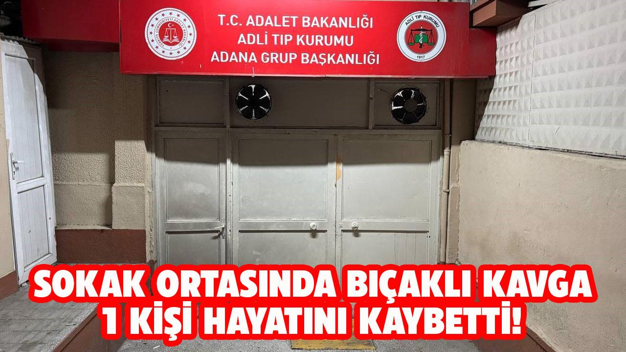 Sokak ortasında bıçaklı kavga! 1 ölü