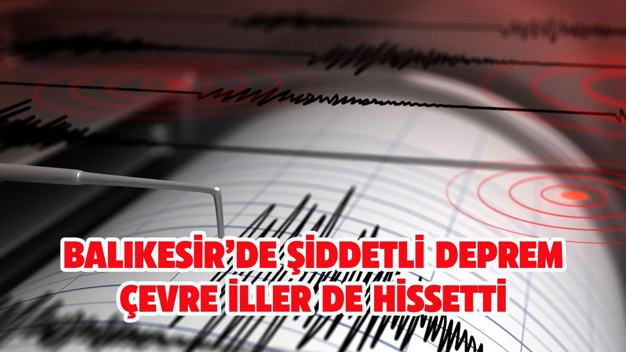 Son dakika Balıkesir'de deprem mi oldu?