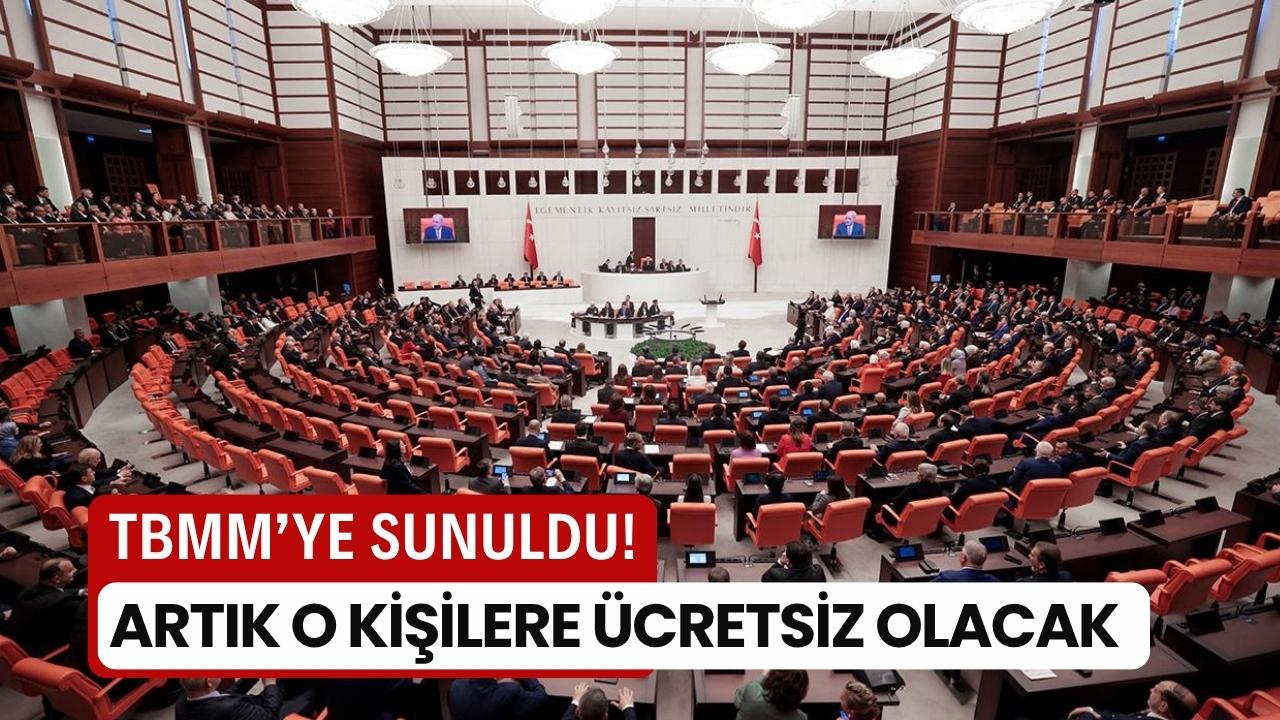 TBMM'ye sunuldu! Bebeklere ücretsiz olacak