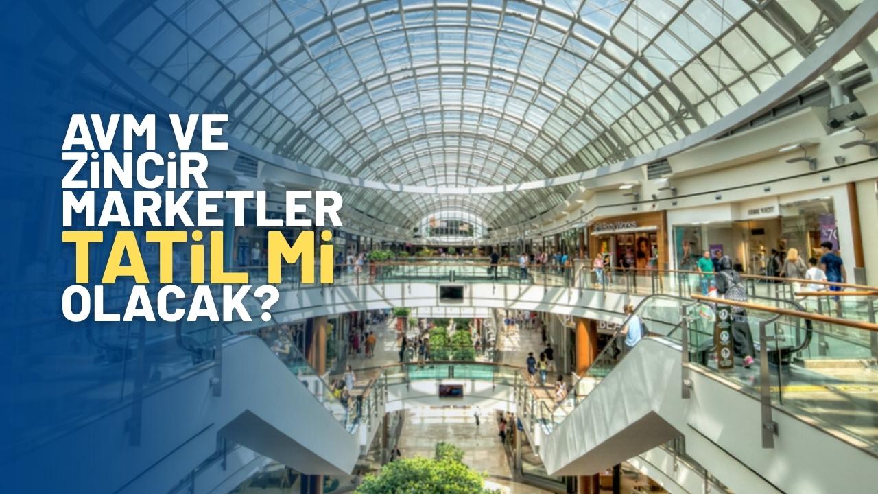 TESK Başkanı Palandöken: 'AVM ve zincir marketler haftada 1 gün tatil edilmeli'