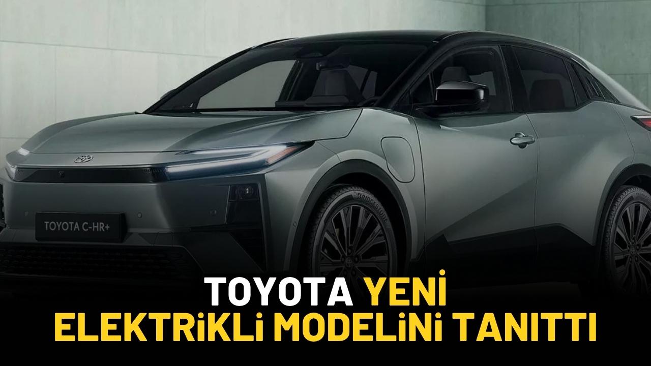 Toyota yeni elektrikli modelini tanıttı