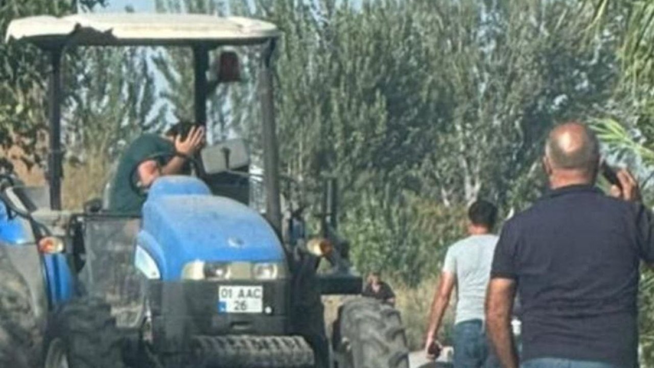 Traktöre arkadan çarpan motosiklet sürücüsü hayatını kaybetti