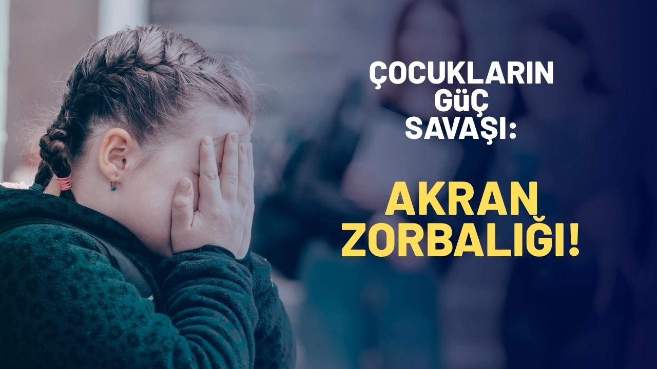 Uzmanlardan 'akran zorbalığı' uyarıları