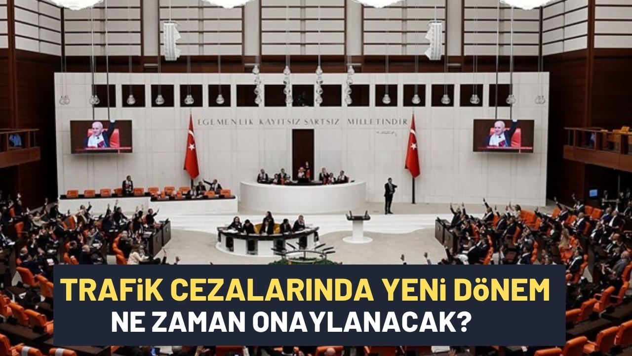 Yeni trafik cezaları bu hafta Meclis'e geliyor