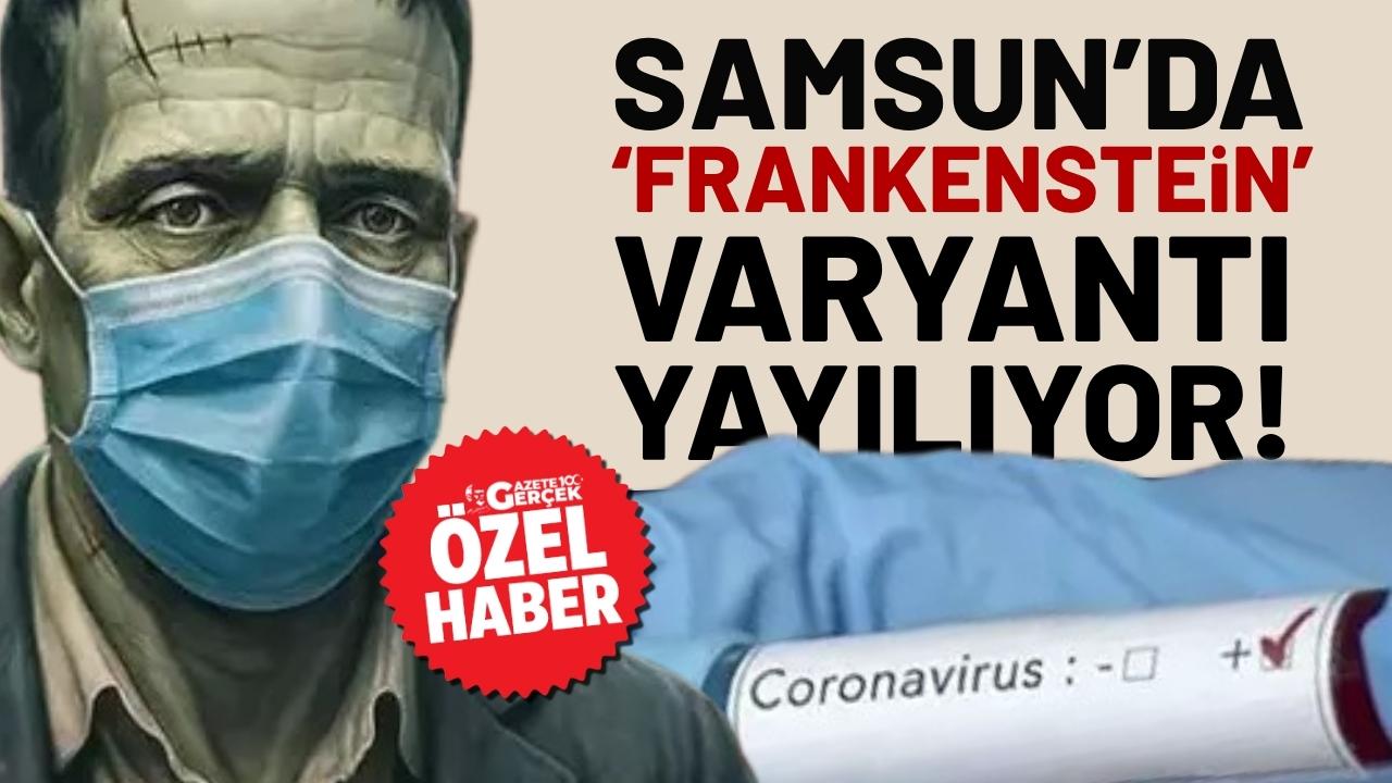 Yeni varyant 'Frankenstein' Samsun'da dalga dalga yayılıyor!