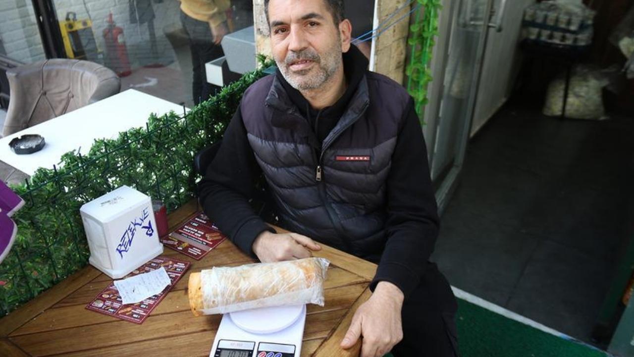 1 Kilogram dönerin fiyatını duyanlar koştu geldi